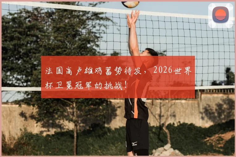 法国高卢雄鸡蓄势待发，2026世界杯卫冕冠军的挑战！