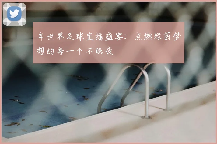 年世界足球直播盛宴:点燃绿茵梦想的每一个不眠夜